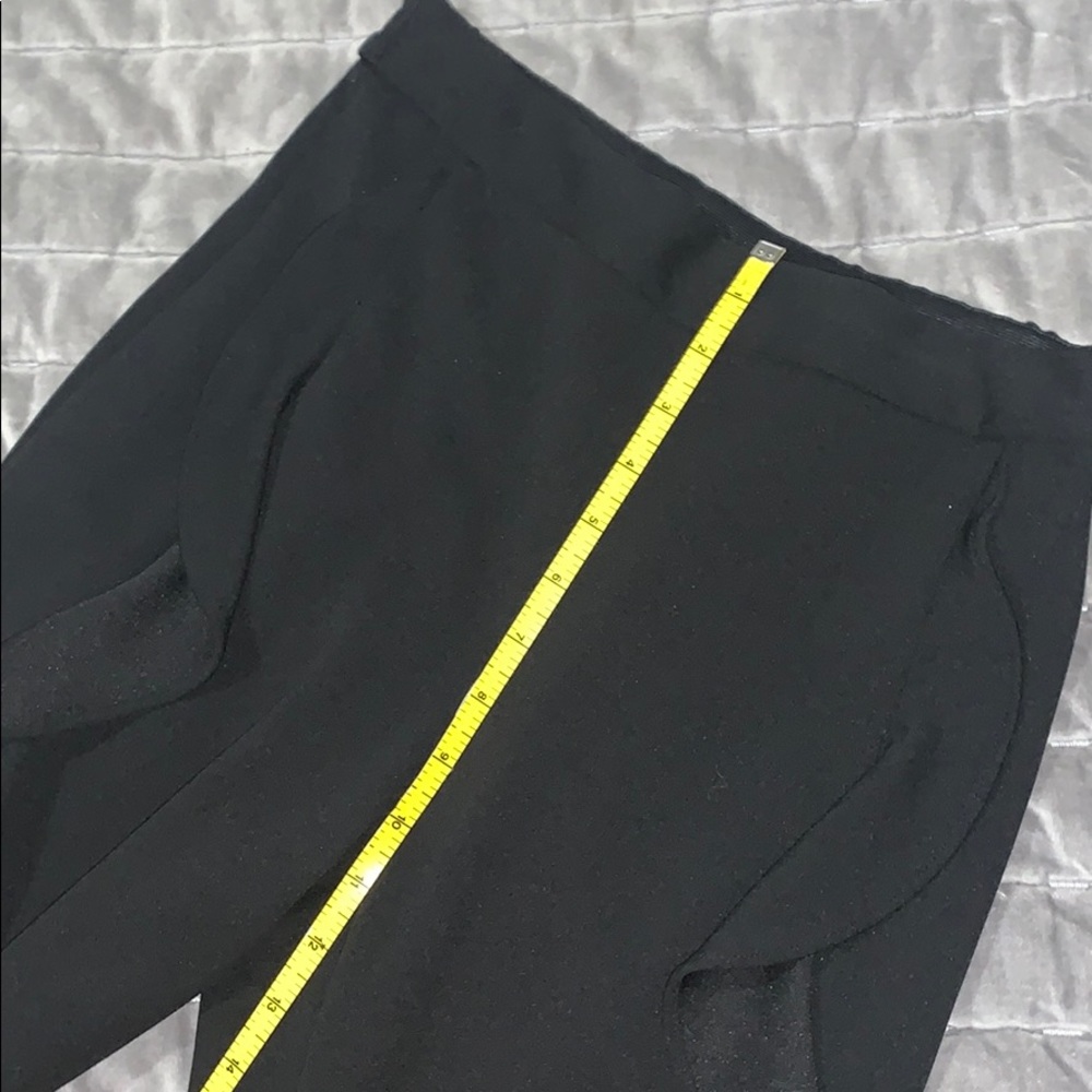 Bar III Black Ruffle pants - Picture 7 of 11